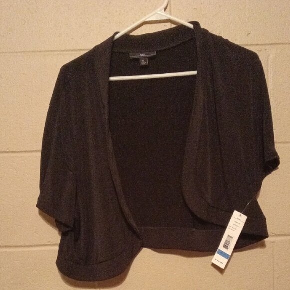 R&K Black Women's Shrug - Picture 8 of 9